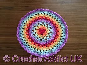 Crochet International Rainbow Mandala