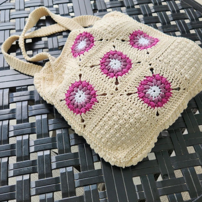Crochet Tote Bag