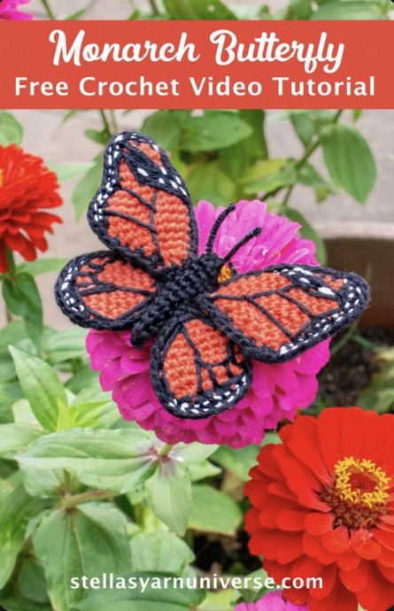 Beautiful Butterfly Amigurumi
