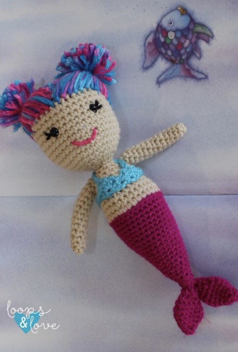 Mermaid Amigurumi – Free Crochet Pattern