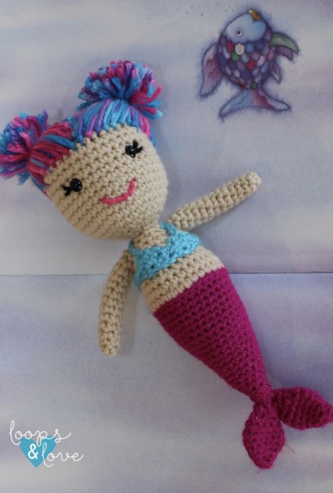 Free Mermaid Amigurumi Crochet Pattern for All Skill Levels Free Mermaid Amigurumi Crochet Pattern for All Skill Levels