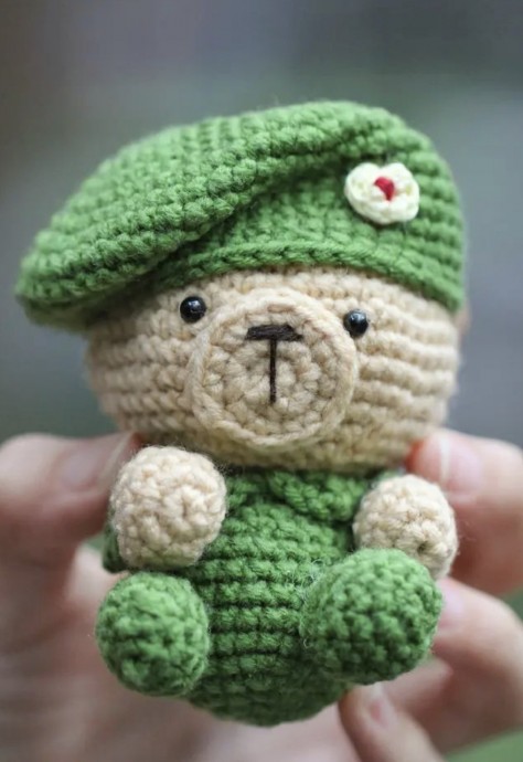 Create a Heartfelt Soldier Teddy Bear with Our Unique Crochet Pattern Create a Heartfelt Soldier Teddy Bear with Our Unique Crochet Pattern