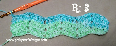 Create Your Own Crochet Frosted Chevron Scarf: Easy Instructions and Materials Needed