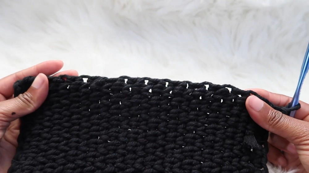 Crochet Messenger Bag