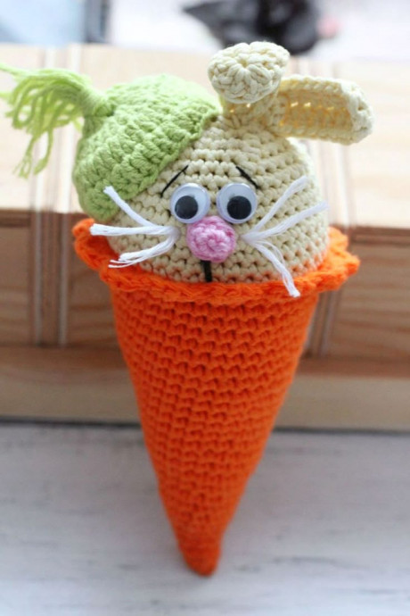 Create Your Own Adorable Crochet Hare in a Cone – A Step-by-Step Guide Create Your Own Adorable Crochet Hare in a Cone – A Step-by-Step Guide
