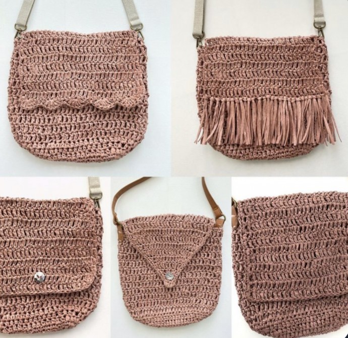 Crochet Raffia Bag Pattern