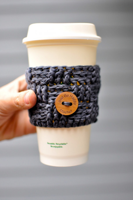 Create a Cozy Crochet Basket Weave Coffee Sleeve Cover for Your Morning Routine Create a Cozy Crochet Basket Weave Coffee Sleeve Cover for Your Morning Routine