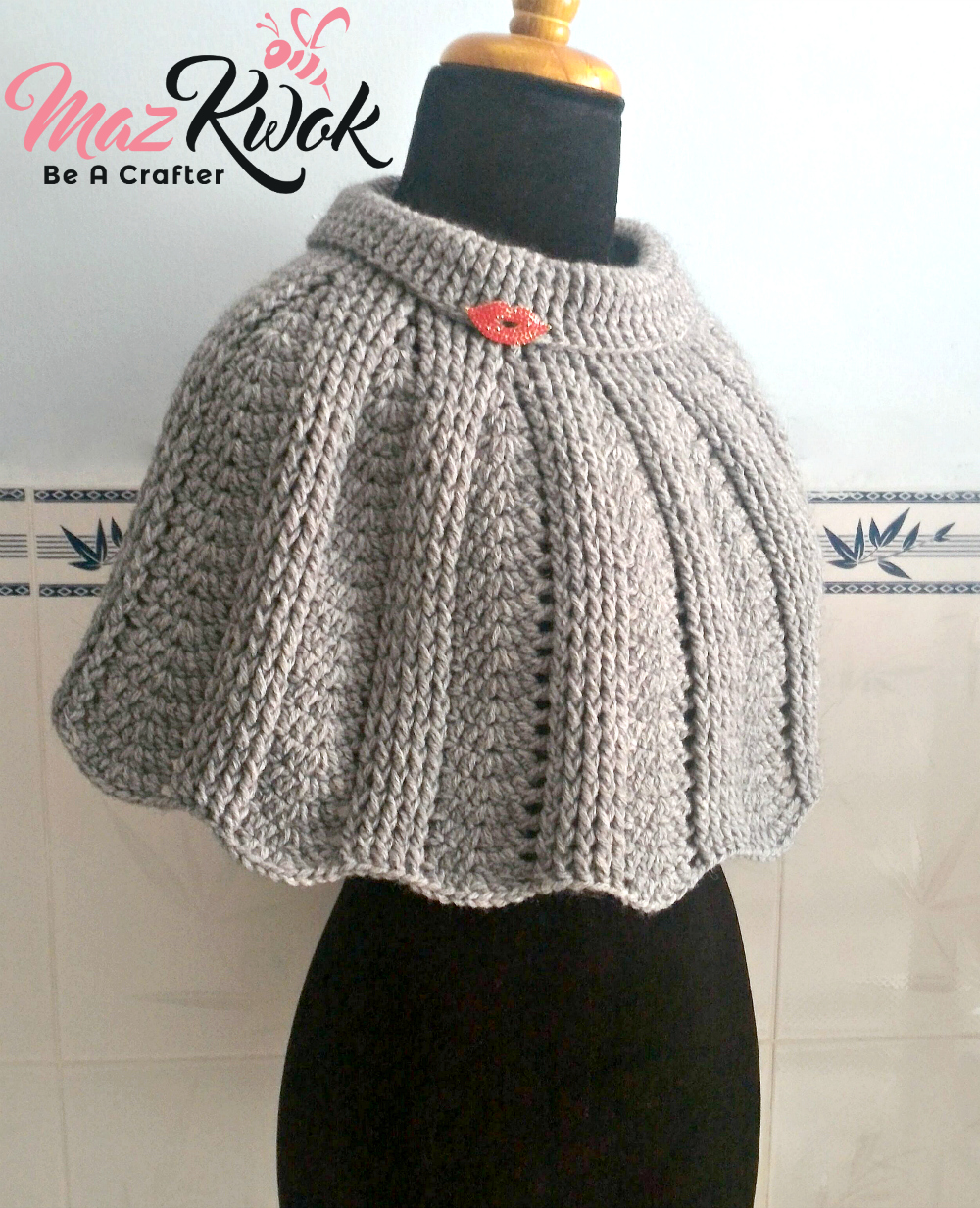Create Your Cozy Crochet Warm Embrace Poncho - A Stylish DIY Guide