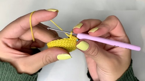 Crochet Chicken With Heart Balloon