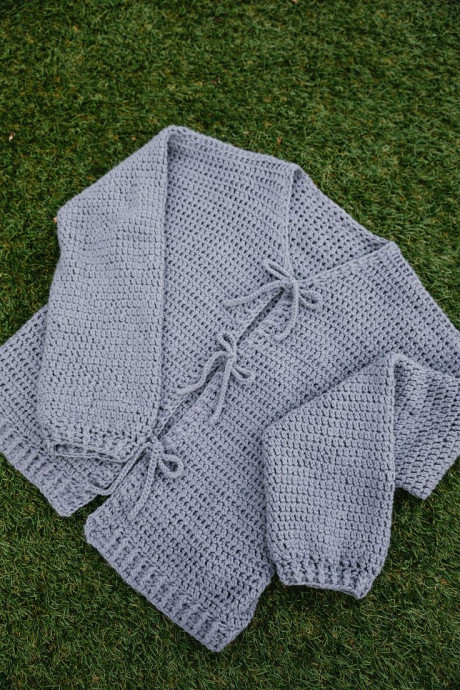 Craft Your Perfect Crochet Triple Tie Cardi: Materials, Patterns, and Techniques