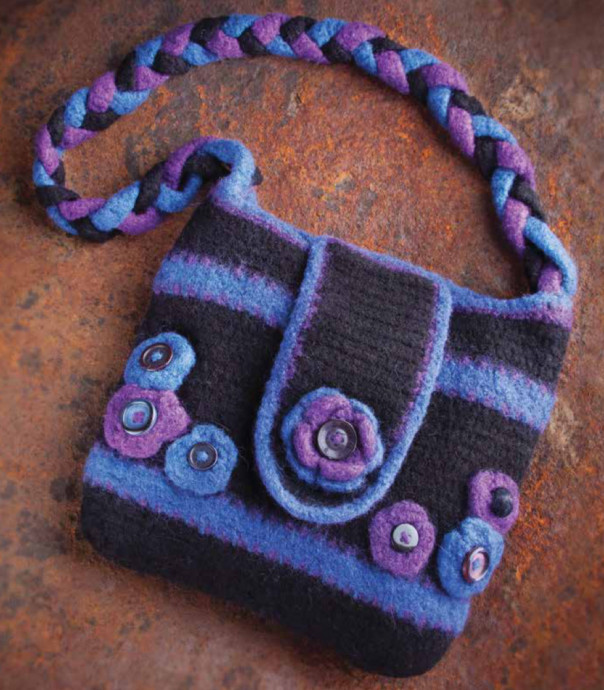 Create Your Own Stylish Crochet Felted Purse: A Comprehensive Guide