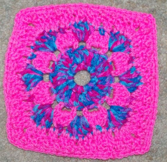 Create Your Own Pink Bonbon Afghan Square: A Step-by-Step Crochet Guide Create Your Own Pink Bonbon Afghan Square: A Step-by-Step Crochet Guide