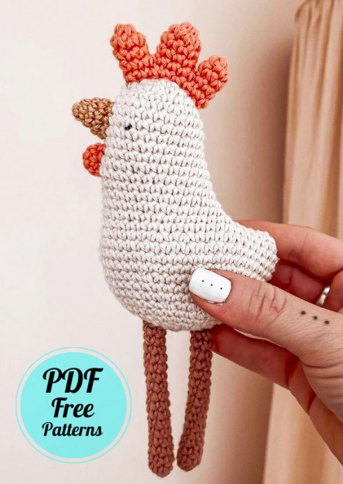 Create Your Adorable Amigurumi Chicken with This Easy Crochet Pattern