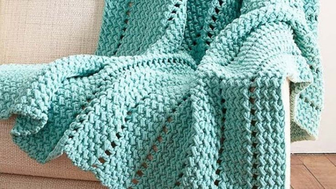 Create a Cozy Home with the Bernat Textured Life Blanket Crochet Pattern Create a Cozy Home with the Bernat Textured Life Blanket Crochet Pattern