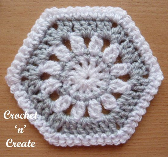 Crochet Hexagon Motif