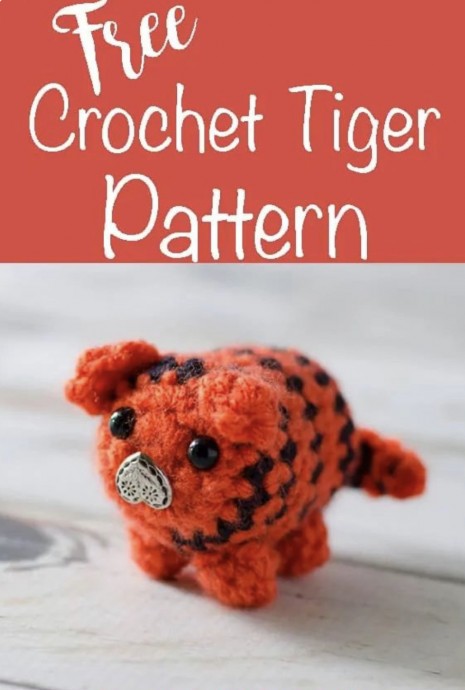 Crochet a Little Tiger