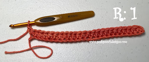 Crochet Fruit Stripe Pot Holder