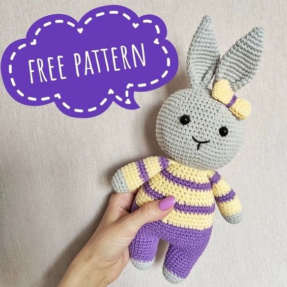 Crochet Sweet Bunny free pattern