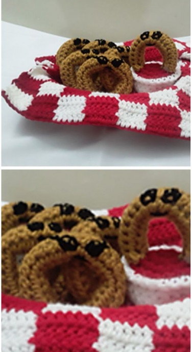 Create Enchanting Amigurumi Onion Rings in a Crochet Basket for Fun and Charm Create Enchanting Amigurumi Onion Rings in a Crochet Basket for Fun and Charm