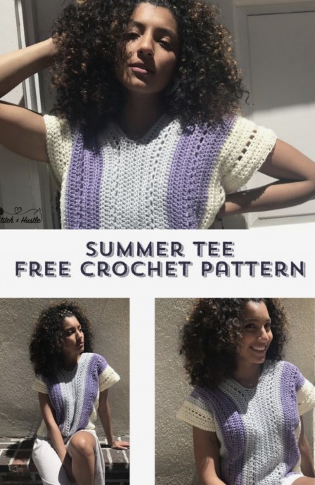 DIY the Riviera Crochet Tee