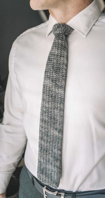 Men’s Crochet Tie Free Pattern
