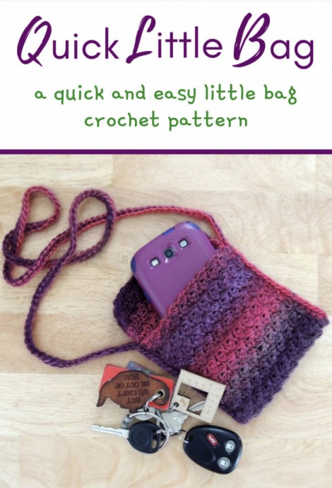 Quick Little Crochet Bag