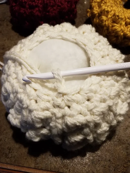 Crochet Bulky Bobble Pumpkin