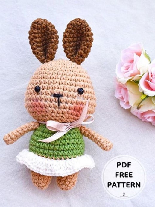 Crochet Bunny Amigurumi Free Pattern
