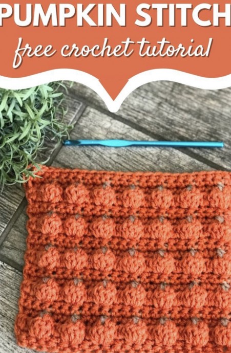 How to Crochet the Pumpkin Patch Stitch