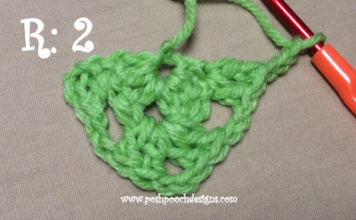 Crochet Garden Headscarf