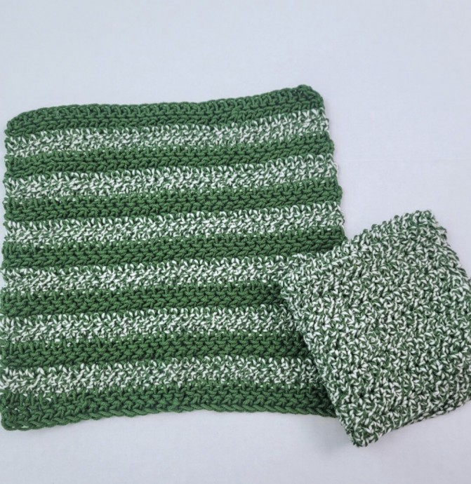 Crochet Eastside Washcloth