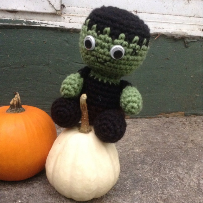 Create Your Own Adorable Crochet Little Monster Frankenstein Doll - A Fun DIY Project! Create Your Own Adorable Crochet Little Monster Frankenstein Doll - A Fun DIY Project!