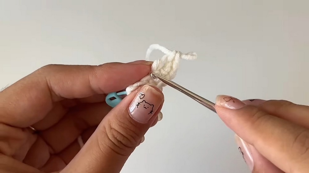 Crochet Snoopy Keychain