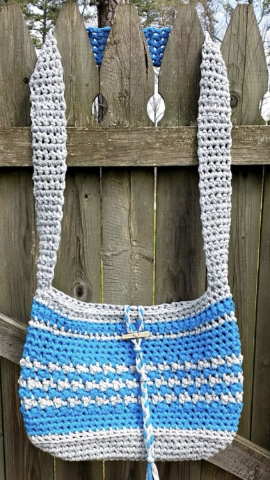 Crochet Boardwalk Crossbody Bag