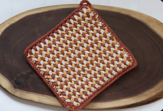 Not So Vintage Hot Pad Crochet Pattern: Functional and Charming Kitchen Decor Not So Vintage Hot Pad Crochet Pattern: Functional and Charming Kitchen Decor