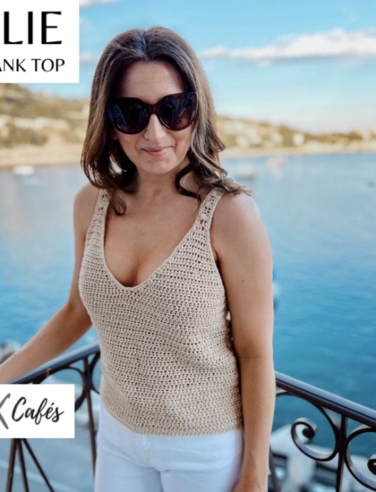 Tres Jolie Crochet Tank Top