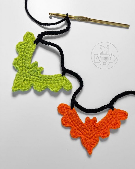 Create a Spooky Crochet Bat Halloween Garland for Festive Decor Create a Spooky Crochet Bat Halloween Garland for Festive Decor