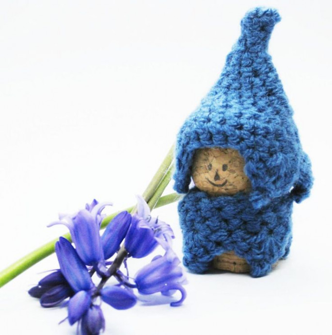 Create Your Own Adorable Crochet Bluebell Gnome - A Whimsical Home Decor Craft Create Your Own Adorable Crochet Bluebell Gnome - A Whimsical Home Decor Craft
