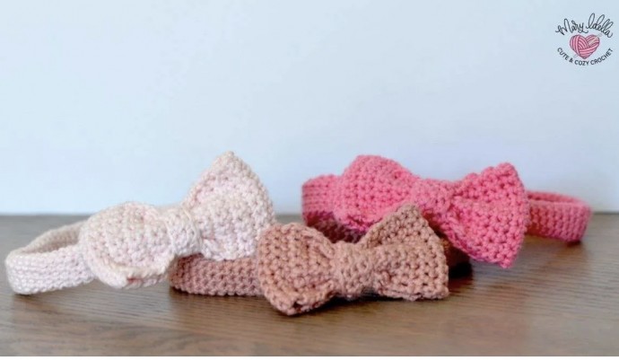 Create the Perfect Baby Girl Bow Headband: A Simple Crochet Project Create the Perfect Baby Girl Bow Headband: A Simple Crochet Project