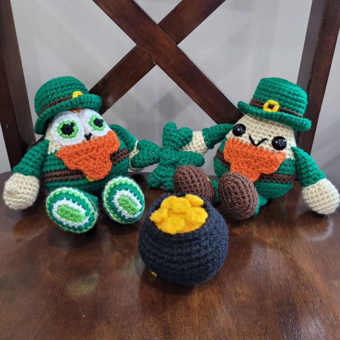 Create Your Own Adorable Crochet Leprechaun Buddies for St. Patrick's Day Create Your Own Adorable Crochet Leprechaun Buddies for St. Patrick's Day