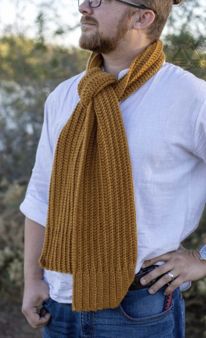 Elevate Your Style with the Crochet Dapper Rib Scarf – A Must-Have Accessory Elevate Your Style with the Crochet Dapper Rib Scarf – A Must-Have Accessory