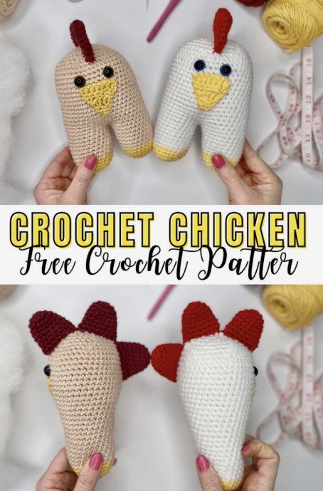 Simple Amigurumi Chicken