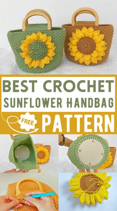 Create Your Own Crochet Sunflower Handbag: A Step-By-Step Guide to Stylish Accessories Create Your Own Crochet Sunflower Handbag: A Step-By-Step Guide to Stylish Accessories