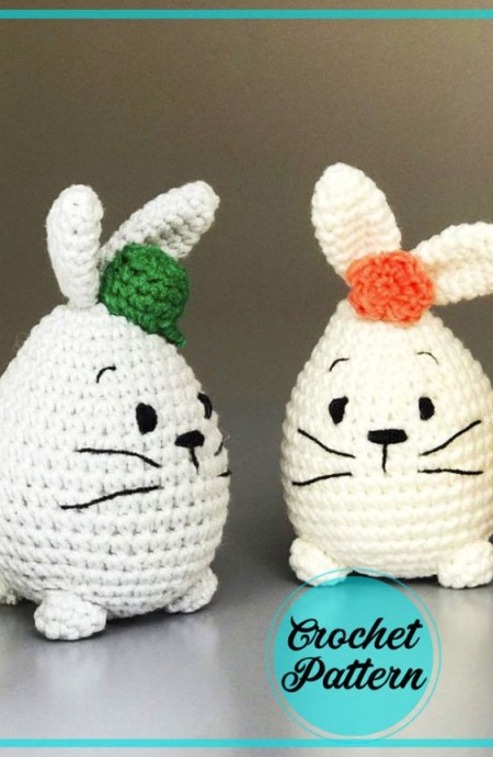 Crochet Little Easter Bunny Amigurumi