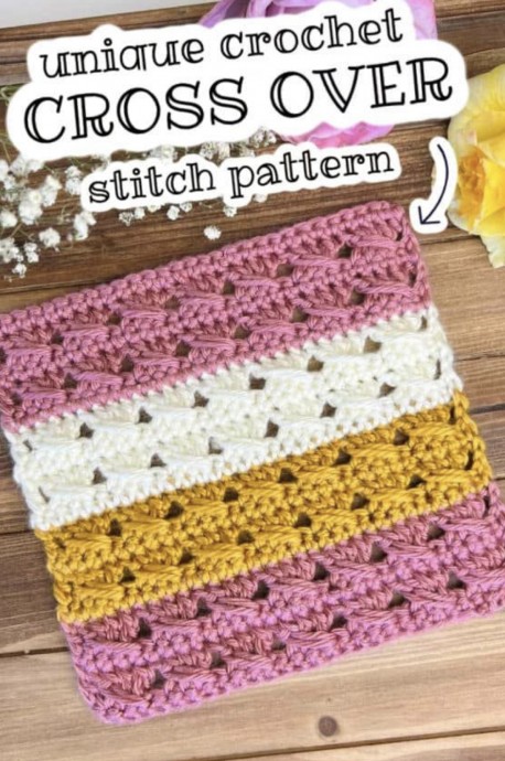 Crochet Cross Over Stitch