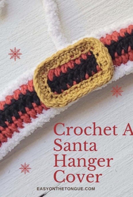 Create a Festive Crochet Santa-Inspired Hanger Cover for Holiday Cheer Create a Festive Crochet Santa-Inspired Hanger Cover for Holiday Cheer