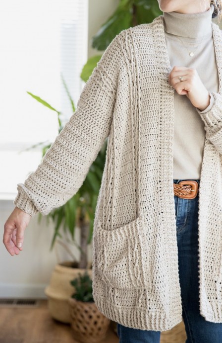 Gorgeous Cabled Cardigan