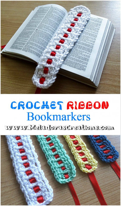 Create Charming Crochet Ribbon Bookmarkers: A Fun DIY Project for Book Lovers
