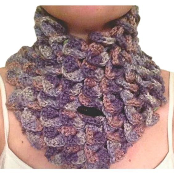 Craft Your Own Stylish Crochet Crocodile Stitch Neck Warmer Scarf for Cozy Winter Days Craft Your Own Stylish Crochet Crocodile Stitch Neck Warmer Scarf for Cozy Winter Days