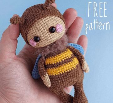 Crochet Bee Doll